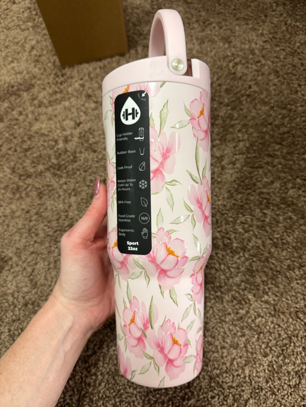 NWT HydroJug Jessica 32oz Sport